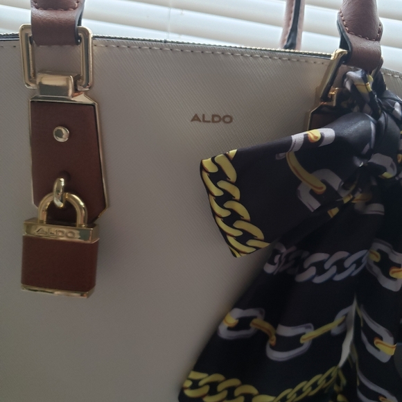 New Aldo purse hand bag with scarf - Picture 2 of 10
